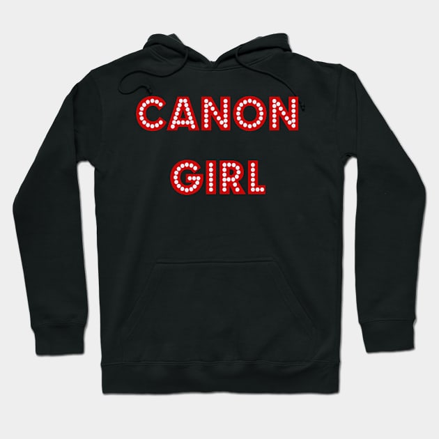 CANON GIRL Hoodie by MGphotoart